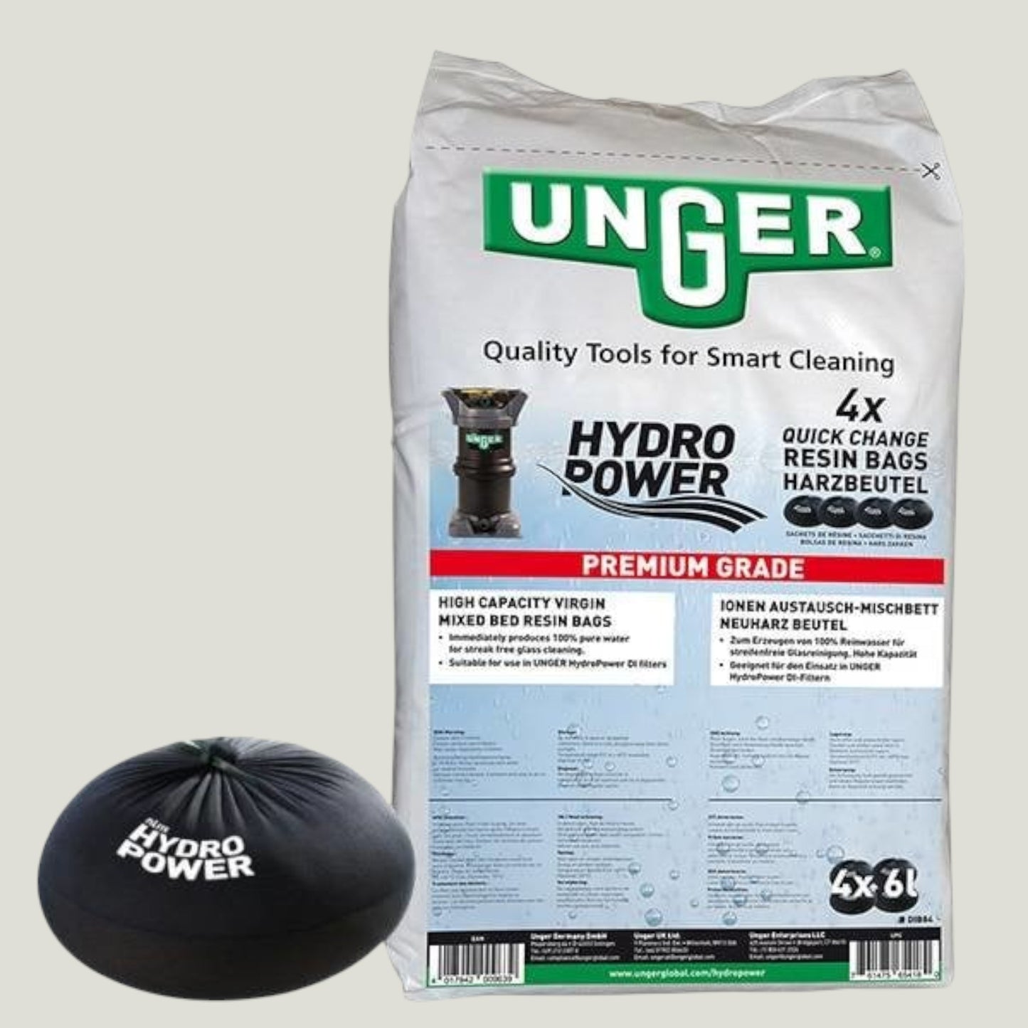 Unger Nlite Hydro Power Harsvulling - 4 stuks in zak