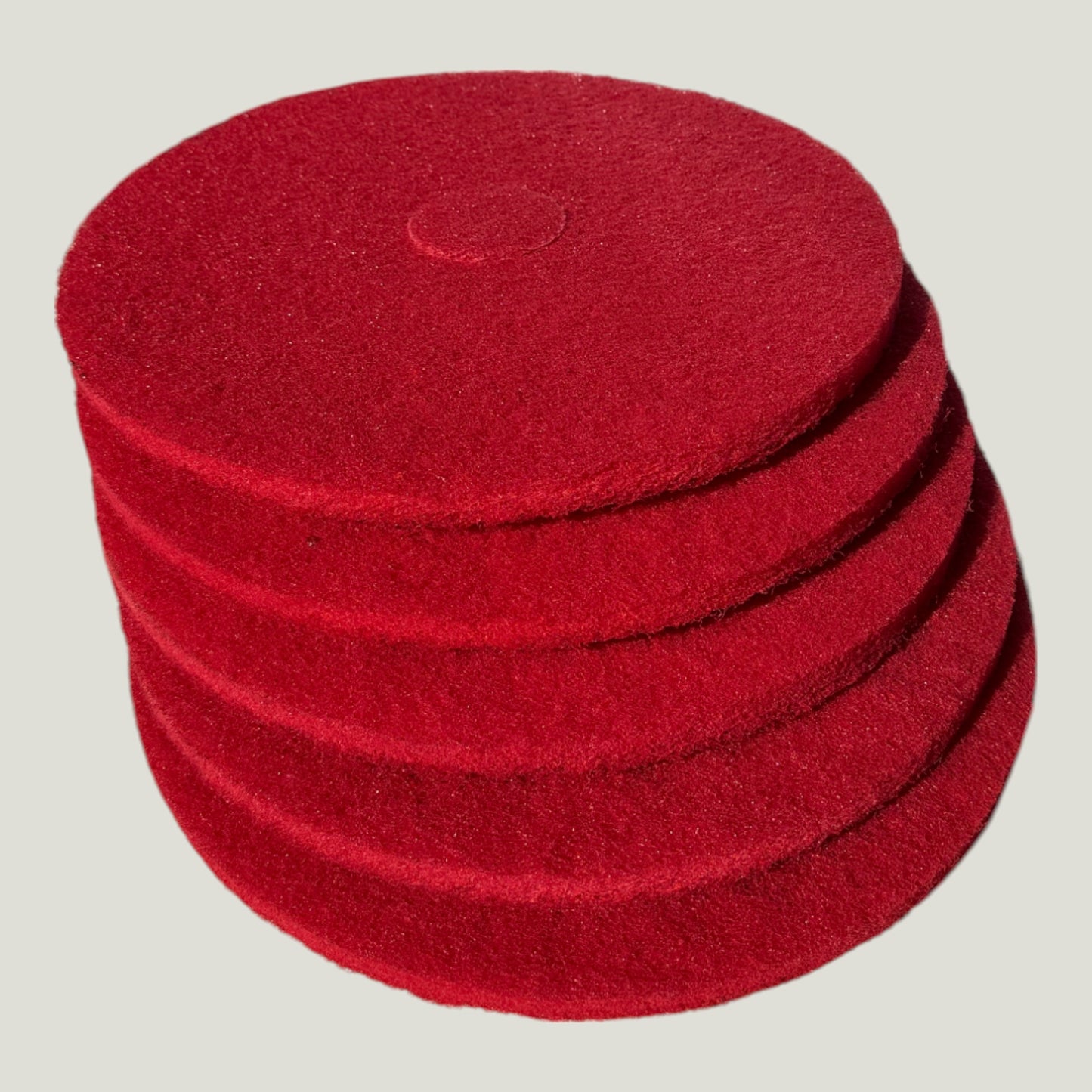 TASKI 3M Pad Rood 5st - 17" / 43 cm - Rood - Pad voor sprayreinigen van behandelde vloeren