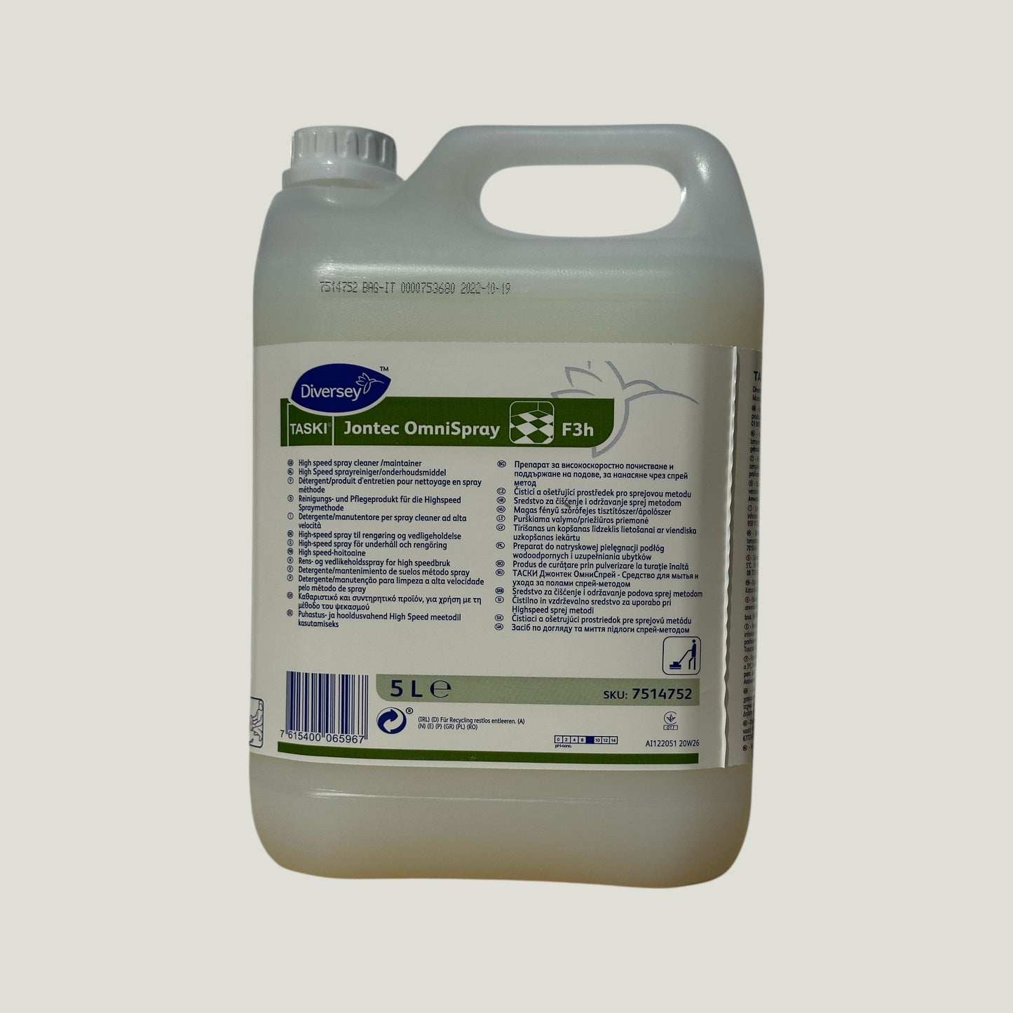 TASKI Jontec OmniSpray F3h 5L - High Speed sprayreiniger/onderhoudsmiddel