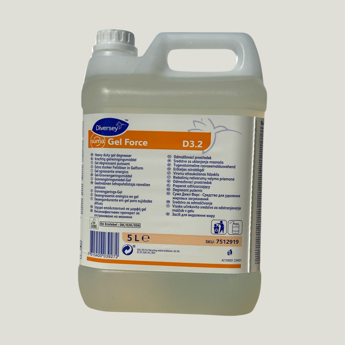 Suma Gel Force D3.2 alkalische gelreiniger